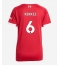Liverpool Milos Kerkez #6 Thuis tenue voor Dames 2025-26 Korte Mouwen