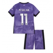 Liverpool Mohamed Salah #11 Derde tenue voor kinderen 2023-24 Korte Mouwen (+ broek)