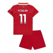 Liverpool Mohamed Salah #11 Thuis tenue voor kinderen 2024-25 Korte Mouwen (+ broek)