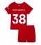 Liverpool Ryan Gravenberch #38 Thuis tenue voor kinderen 2023-24 Korte Mouwen (+ broek)