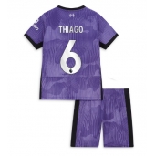 Liverpool Thiago Alcantara #6 Derde tenue voor kinderen 2023-24 Korte Mouwen (+ broek)