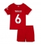 Liverpool Thiago Alcantara #6 Thuis tenue voor kinderen 2023-24 Korte Mouwen (+ broek)