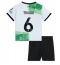 Liverpool Thiago Alcantara #6 Uit tenue voor kinderen 2023-24 Korte Mouwen (+ broek)