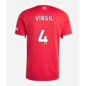 Liverpool Virgil van Dijk #4 Thuis tenue 2025-26 Korte Mouwen