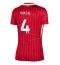 Liverpool Virgil van Dijk #4 Thuis tenue voor Dames 2024-25 Korte Mouwen