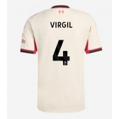 Liverpool Virgil van Dijk #4 Uit tenue 2025-26 Korte Mouwen