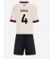 Liverpool Virgil van Dijk #4 Uit tenue voor kinderen 2025-26 Korte Mouwen (+ broek)