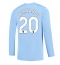 Manchester City Bernardo Silva #20 Thuis tenue 2023-24 Lange Mouwen