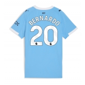 Manchester City Bernardo Silva #20 Thuis tenue voor Dames 2025-26 Korte Mouwen
