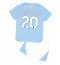 Manchester City Bernardo Silva #20 Thuis tenue voor kinderen 2023-24 Korte Mouwen (+ broek)