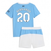 Manchester City Bernardo Silva #20 Thuis tenue voor kinderen 2025-26 Korte Mouwen (+ broek)