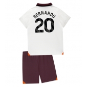 Manchester City Bernardo Silva #20 Uit tenue voor kinderen 2023-24 Korte Mouwen (+ broek)