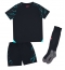 Manchester City Derde tenue voor kinderen 2023-24 Korte Mouwen (+ broek)