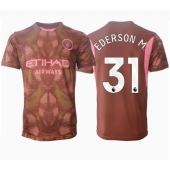 Manchester City Ederson Moraes #31 Keeper Thuis tenue 2024-25 Korte Mouwen