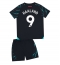Manchester City Erling Haaland #9 Derde tenue voor kinderen 2023-24 Korte Mouwen (+ broek)