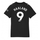Manchester City Erling Haaland #9 Uit tenue voor Dames 2025-26 Korte Mouwen