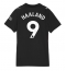 Manchester City Erling Haaland #9 Uit tenue voor Dames 2025-26 Korte Mouwen