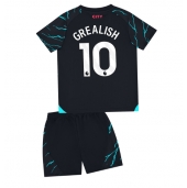 Manchester City Jack Grealish #10 Derde tenue voor kinderen 2023-24 Korte Mouwen (+ broek)