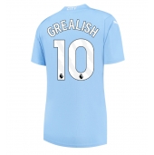 Manchester City Jack Grealish #10 Thuis tenue voor Dames 2023-24 Korte Mouwen
