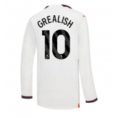 Manchester City Jack Grealish #10 Uit tenue 2023-24 Lange Mouwen