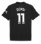 Manchester City Jeremy Doku #11 Uit tenue 2025-26 Korte Mouwen
