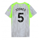 Manchester City John Stones #5 Derde tenue voor Dames 2025-26 Korte Mouwen