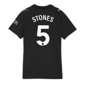 Manchester City John Stones #5 Uit tenue voor Dames 2025-26 Korte Mouwen