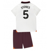 Manchester City John Stones #5 Uit tenue voor kinderen 2023-24 Korte Mouwen (+ broek)