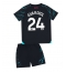 Manchester City Josko Gvardiol #24 Derde tenue voor kinderen 2023-24 Korte Mouwen (+ broek)