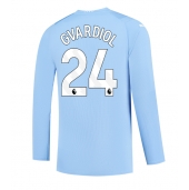Manchester City Josko Gvardiol #24 Thuis tenue 2023-24 Lange Mouwen