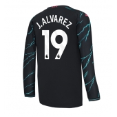 Manchester City Julian Alvarez #19 Derde tenue 2023-24 Lange Mouwen