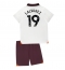 Manchester City Julian Alvarez #19 Uit tenue voor kinderen 2023-24 Korte Mouwen (+ broek)