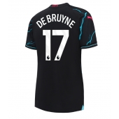 Manchester City Kevin De Bruyne #17 Derde tenue voor Dames 2023-24 Korte Mouwen