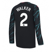 Manchester City Kyle Walker #2 Derde tenue 2023-24 Lange Mouwen