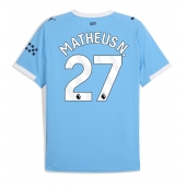 Manchester City Matheus Nunes #27 Thuis tenue 2025-26 Korte Mouwen