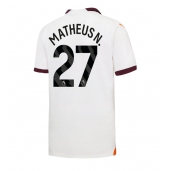 Manchester City Matheus Nunes #27 Uit tenue 2023-24 Korte Mouwen