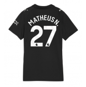 Manchester City Matheus Nunes #27 Uit tenue voor Dames 2025-26 Korte Mouwen