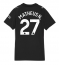Manchester City Matheus Nunes #27 Uit tenue voor Dames 2025-26 Korte Mouwen