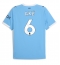 Manchester City Nathan Ake #6 Thuis tenue 2025-26 Korte Mouwen