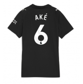 Manchester City Nathan Ake #6 Uit tenue voor Dames 2025-26 Korte Mouwen