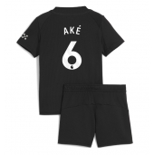 Manchester City Nathan Ake #6 Uit tenue voor kinderen 2025-26 Korte Mouwen (+ broek)