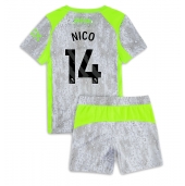 Manchester City Nico Gonzalez #14 Derde tenue voor kinderen 2025-26 Korte Mouwen (+ broek)