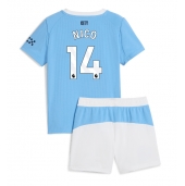 Manchester City Nico Gonzalez #14 Thuis tenue voor kinderen 2025-26 Korte Mouwen (+ broek)