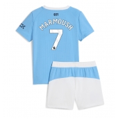 Manchester City Omar Marmoush #7 Thuis tenue voor kinderen 2025-26 Korte Mouwen (+ broek)