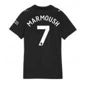 Manchester City Omar Marmoush #7 Uit tenue voor Dames 2025-26 Korte Mouwen