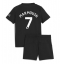 Manchester City Omar Marmoush #7 Uit tenue voor kinderen 2025-26 Korte Mouwen (+ broek)