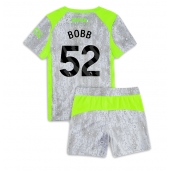 Manchester City Oscar Bobb #52 Derde tenue voor kinderen 2025-26 Korte Mouwen (+ broek)
