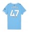Manchester City Phil Foden #47 Thuis tenue voor Dames 2025-26 Korte Mouwen