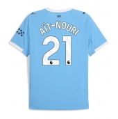 Manchester City Rayan Ait-Nouri #21 Thuis tenue 2025-26 Korte Mouwen