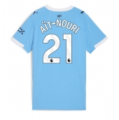 Manchester City Rayan Ait-Nouri #21 Thuis tenue voor Dames 2025-26 Korte Mouwen